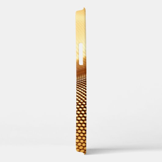 Deeltjesdrapery luxe gouden achtergrond. 3 quinqui Case-Mate iPhone case (Achterkant / Rechts)