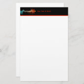 Deeltjesgolfdualiteit Briefpapier (Voorkant / Achterkant)