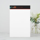 Deeltjesgolfdualiteit Briefpapier (Staand voorkant)