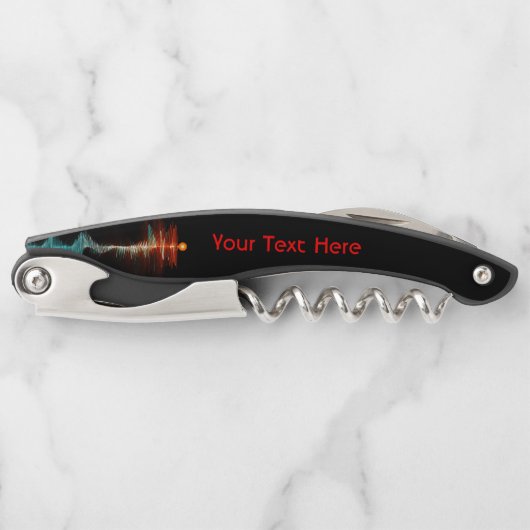 Deeltjesgolfdualiteit Kurkentrekker (Voorkant)