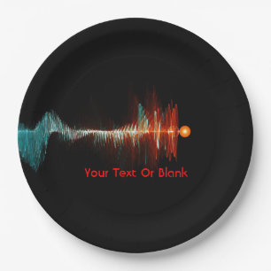 Deeltjesgolfdualiteit Papieren Bordje