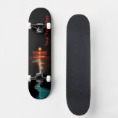 Deeltjesgolfdualiteit Skateboard (Voorkant)
