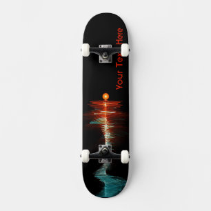 Deeltjesgolfdualiteit Skateboard