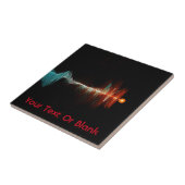 Deeltjesgolfdualiteit Tegeltje (Zijkant)