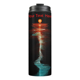 Deeltjesgolfdualiteit Thermosbeker