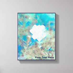 Deeltjesventiel Canvas Afdruk