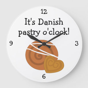 Deens Gebak O'Clock leuk eten grafisch Grote Klok