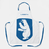 Deens koninklijk wapenschild van Groenland Schort (Voorkant)