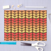 Deens leren uit de middeleeuwen, bruin, Oranje en  Tissuepapier (Craft)