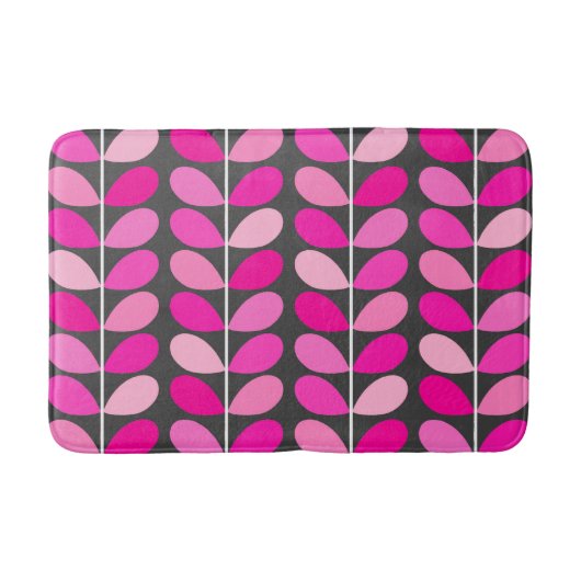 Deens leren uit de middeleeuwen, Fuchsia Pink en G Badmat (Voorkant)