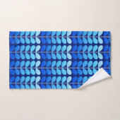 Deens leren uit de middeleeuwen, marineblauw en ko bad handdoek (Handdoek)