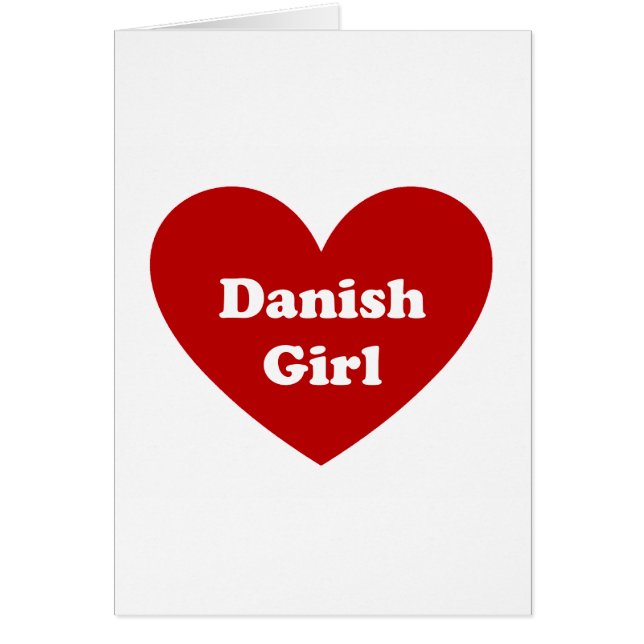 Deens meisje (Voorkant)