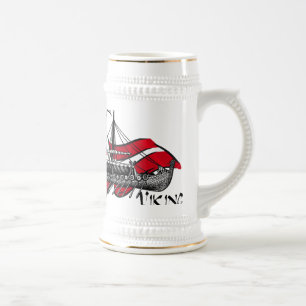 Deens Viking Ship culturele cadeaus van Denemarken Bierpul