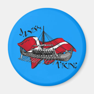 Deens Viking Ship culturele cadeaus van Denemarken Magneet