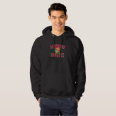 Deense achternaam Andersen Denmark Crest Hoodie (Voorkant volledig)