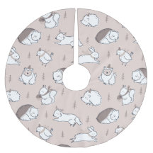 Deense bosdieren Kerstboom accessoire