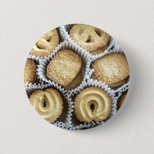 Deense Butter Cookies Ronde Button 5,7 Cm