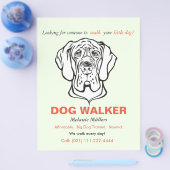 Deense dog Flyer (Enkel)