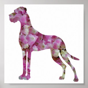 Deense dog poster