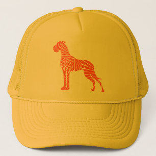 Deense dog trucker pet
