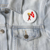 Deense jongen ronde button 5,7 cm (In situ)