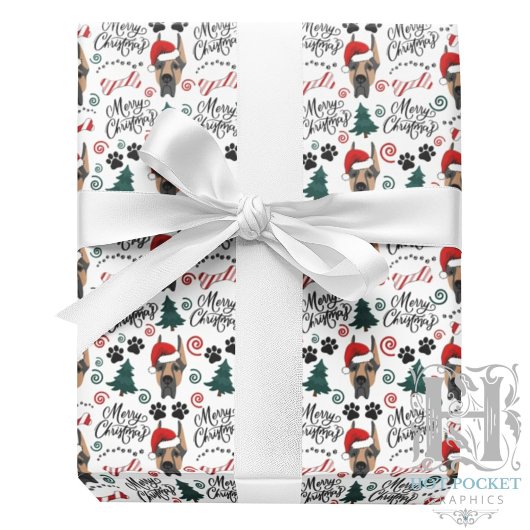 Deense Kerst Inpakpapier