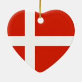  Deense koninklijke wapenstilstand Keramisch Ornament (Achterkant)