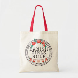 Deense Meisje Budget Tote Bag