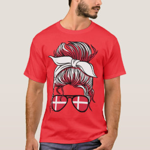 Deense meisjes football Danmark vrouwen D T-shirt
