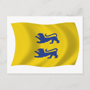 Deense Minderheid in Zuid-Sleeswijk Vlag Postkaart