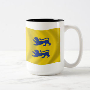 Deense Minderheid van Zuid-Sleeswijk Vlag Mok