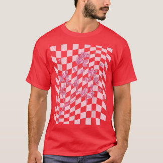 Deense pasta esthetische Cherry Blossom Japanse sa T-shirt