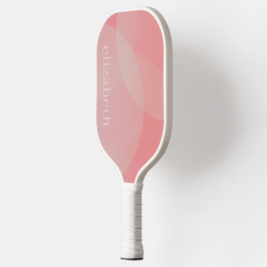 Deense Pastels-cirkels en zwembroeken met seriële Pickleball Paddle (Links)