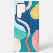 Deense Pastels Grip Lijn Kunst Rondingen