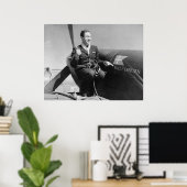 Deense RAF Pilot Poster (Thuiskantoor)