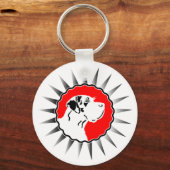 Deense reuzen sleutelhanger (Voorkant)