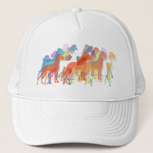 Deense reuzenhonden trucker pet