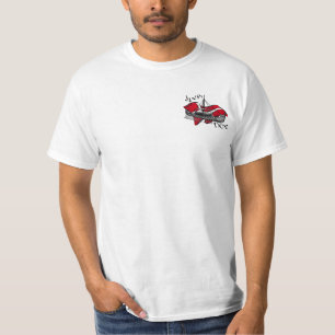 Deense Viking Viking Ship Dansk Gifts T-shirt