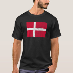 Deense vlag 1 Deense vlag T-shirt