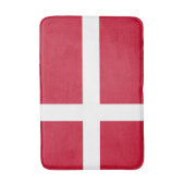 Deense vlag badmat (Voorkant Verticaal)