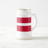 Deense vlag bierpul (Voorkant rechts)