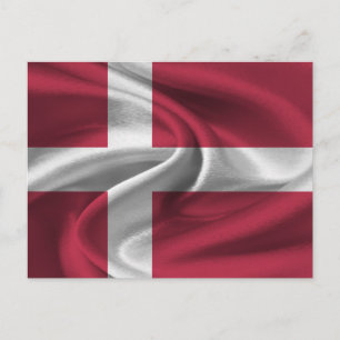 Deense vlag briefkaart