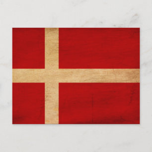 Deense vlag briefkaart
