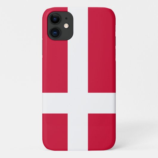Deense vlag Case-Mate iPhone case (Achterkant)