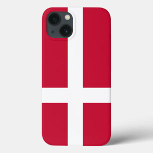 Deense vlag iPhone 13 hoesje