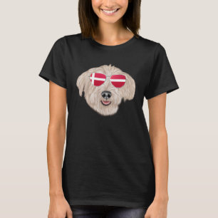 Deense vlag Groot Zwitserse Berghond Denemarken T-shirt