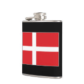 Deense vlag heupfles (Links)