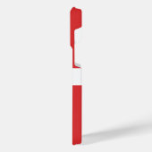 Deense vlag iPhone hoesje (Linkerkant)