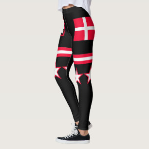 Deense vlag leggings