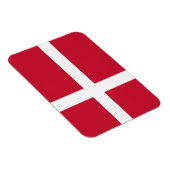 Deense vlag magneet (Rechterzijde)